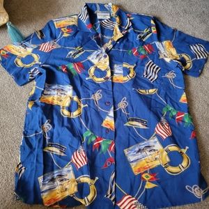 Vintage alfred dunner button down top